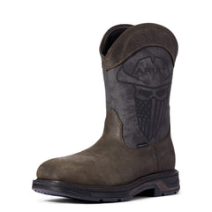 ARIAT BMVY9 Mens WorkHog XT Incognito Carbon Toe Work Boot Iron Coffee 10 Wide