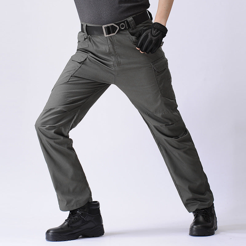 Men's Tactical Camouflage Pants with Multi-Pockets