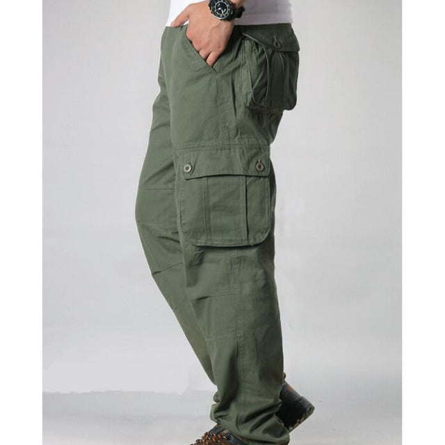 Men's Tactical Cargo Pants with Military Pockets