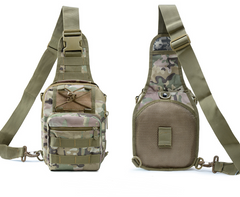 Tactical Hamburger Chest Bag - Camouflage Outdoor Sling