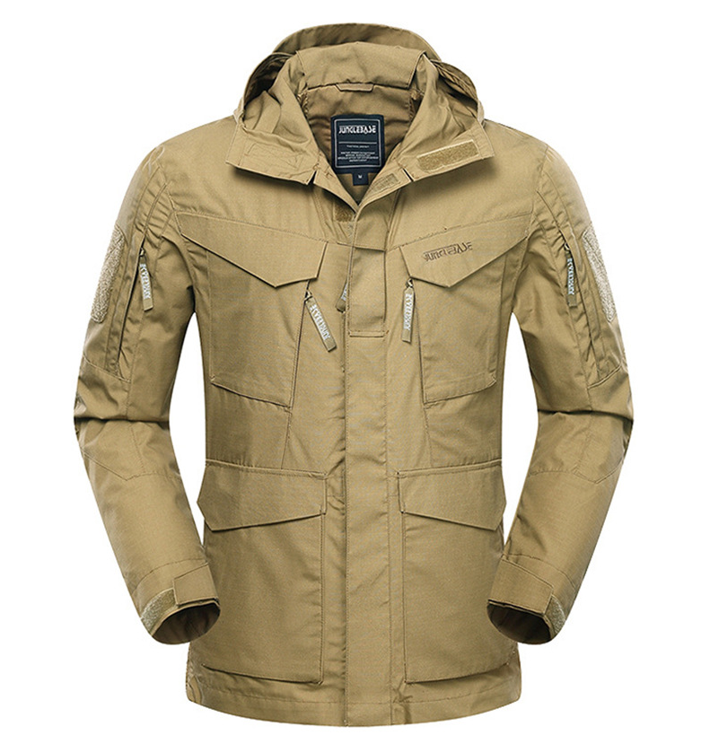 Men's Tactical Windbreaker Jacket M65 Outdoor Coat