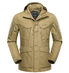 Men's Tactical Windbreaker Jacket M65 Outdoor Coat