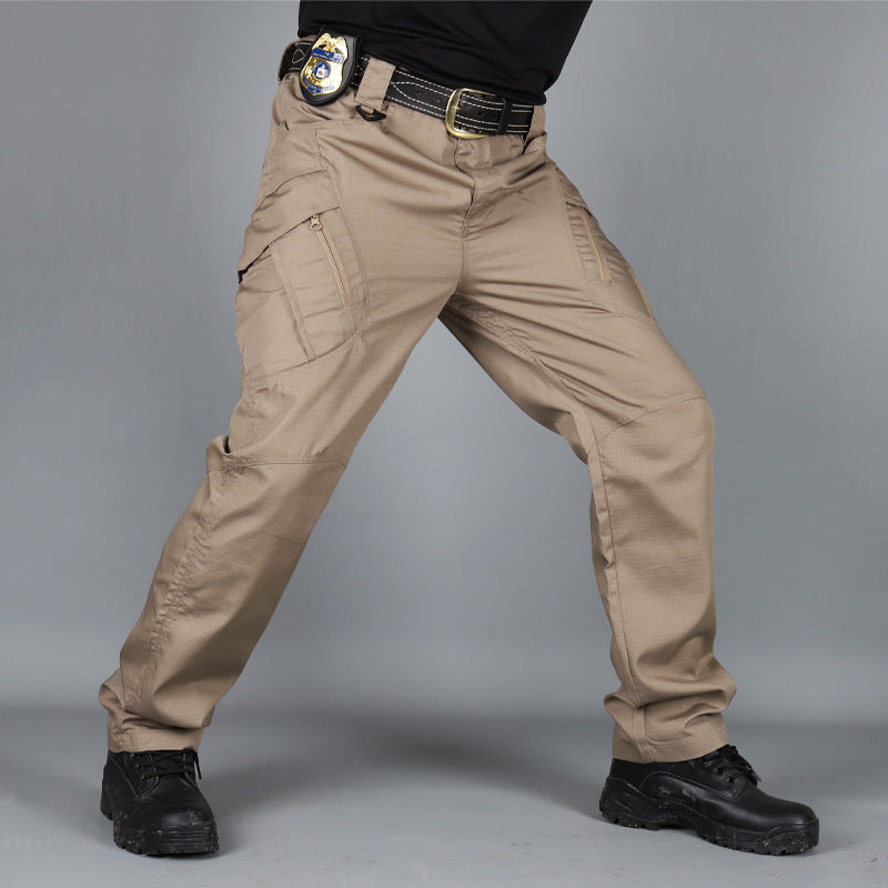 Men's Tactical Camouflage Pants with Multi-Pockets