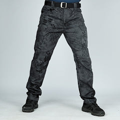 Men's Tactical Camouflage Pants with Multi-Pockets