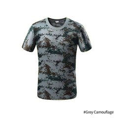 Men's Quick Dry Camouflage Tactical Short Sleeve Shirt