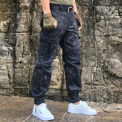 Men's Tactical Camouflage Cargo Joggers (Slim Fit)