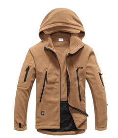 Men's Military Winter Thermal Fleece Tactical Jacket