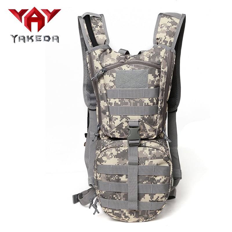 Camouflage Tactical Water Bag Backpack for Cycling