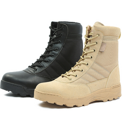 Men's Tactical Military Boots - High-Top Breathable Design