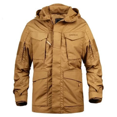 Men's Tactical Windbreaker Jacket M65 Outdoor Coat